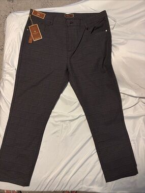 Charcoal Label Men's Houndstooth Dress Pants - Charcoal